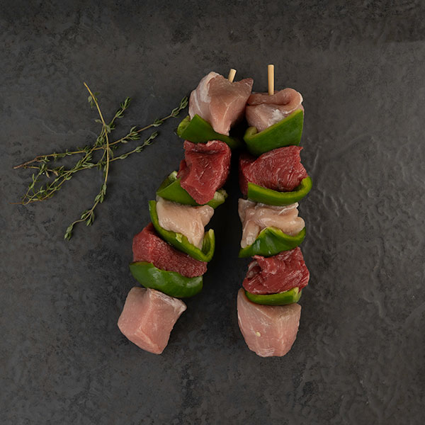 Mixed meat kebab hotsell